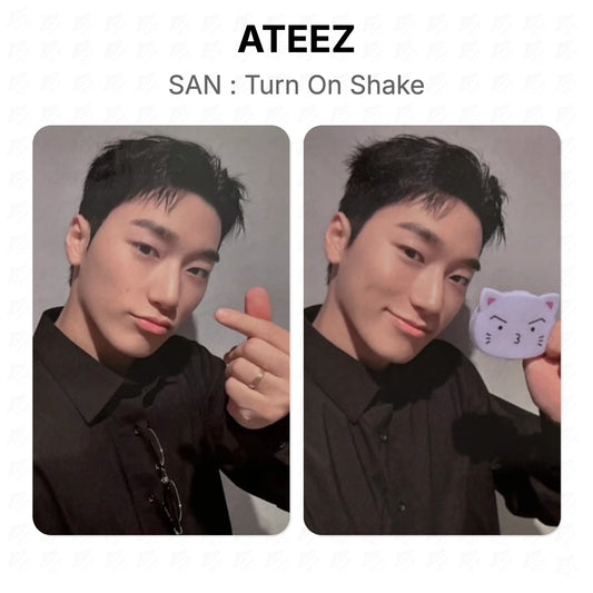 ATEEZ SAN : Turn On Shake Official Photocard