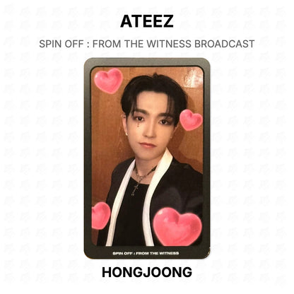 ATEEZ SPIN OFF : FROM THE WITNESS BROADCAST Official Photocard