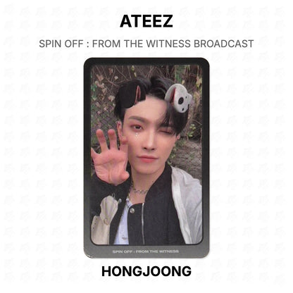 ATEEZ SPIN OFF : FROM THE WITNESS BROADCAST Official Photocard