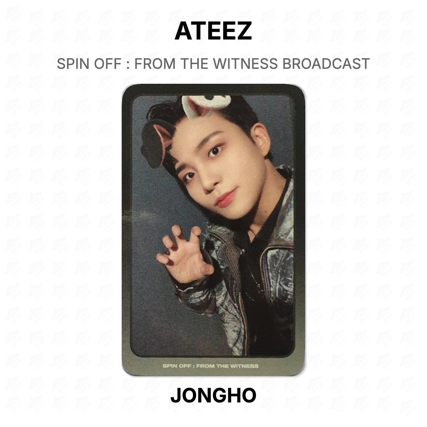 ATEEZ SPIN OFF : FROM THE WITNESS BROADCAST Official Photocard