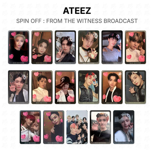 ATEEZ SPIN OFF : FROM THE WITNESS BROADCAST Official Photocard