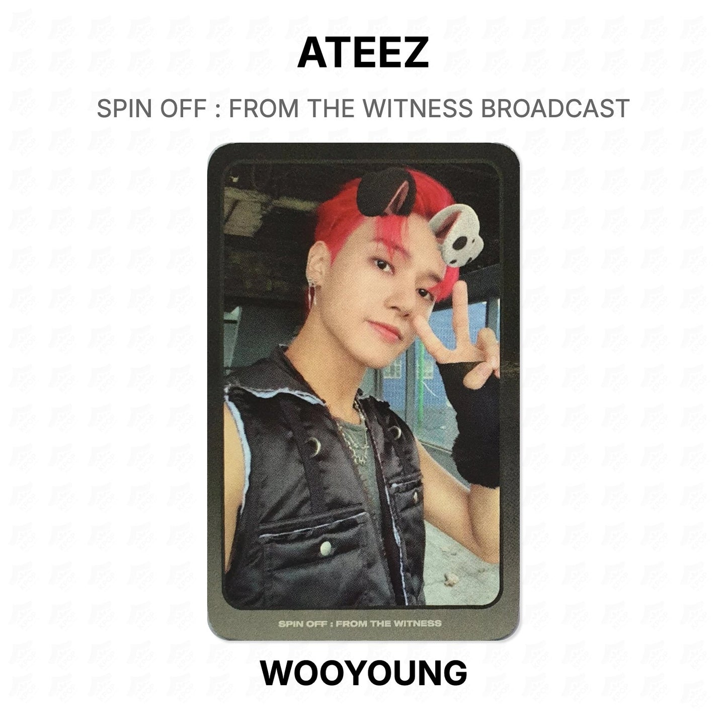ATEEZ SPIN OFF : FROM THE WITNESS BROADCAST Official Photocard