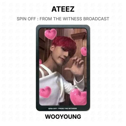 ATEEZ SPIN OFF : FROM THE WITNESS BROADCAST Official Photocard