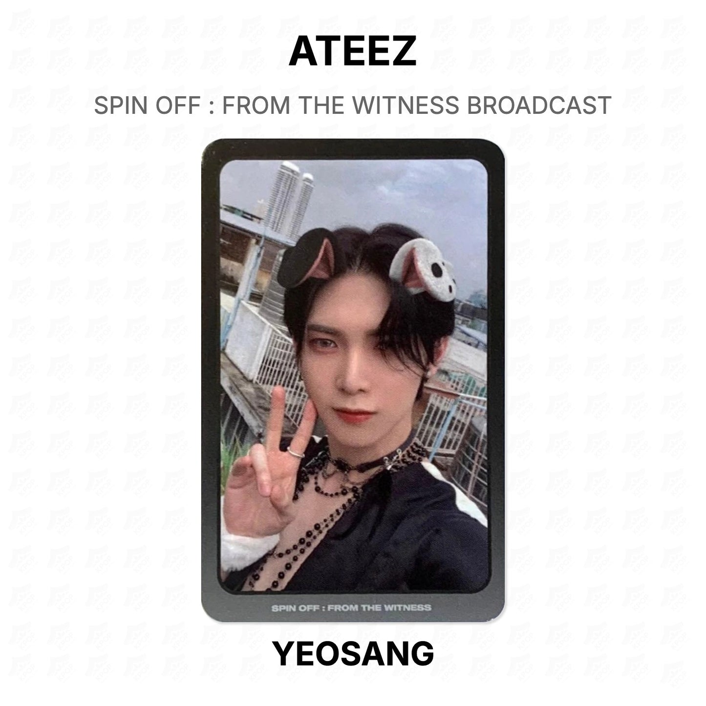 ATEEZ SPIN OFF : FROM THE WITNESS BROADCAST Official Photocard