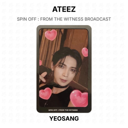 ATEEZ SPIN OFF : FROM THE WITNESS BROADCAST Official Photocard