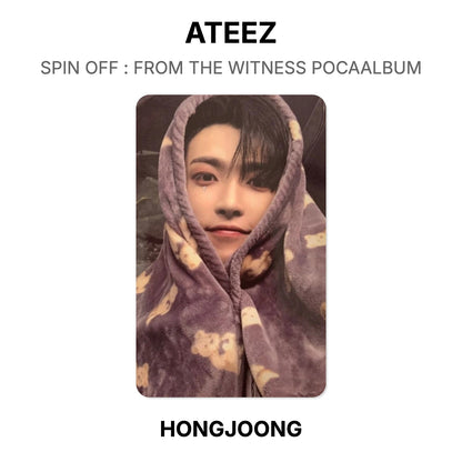 ATEEZ SPIN OFF : FROM THE WITNESS POCAALBUM photocard officielle