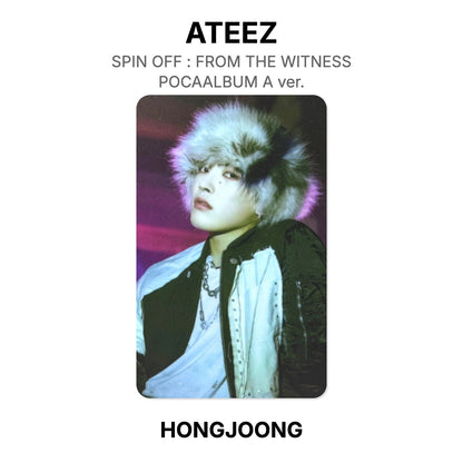 ATEEZ SPIN OFF : FROM THE WITNESS POCAALBUM A ver. Offizielle Photocard