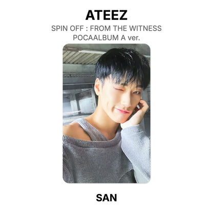 ATEEZ SPIN OFF : FROM THE WITNESS POCAALBUM A ver. Offizielle Photocard
