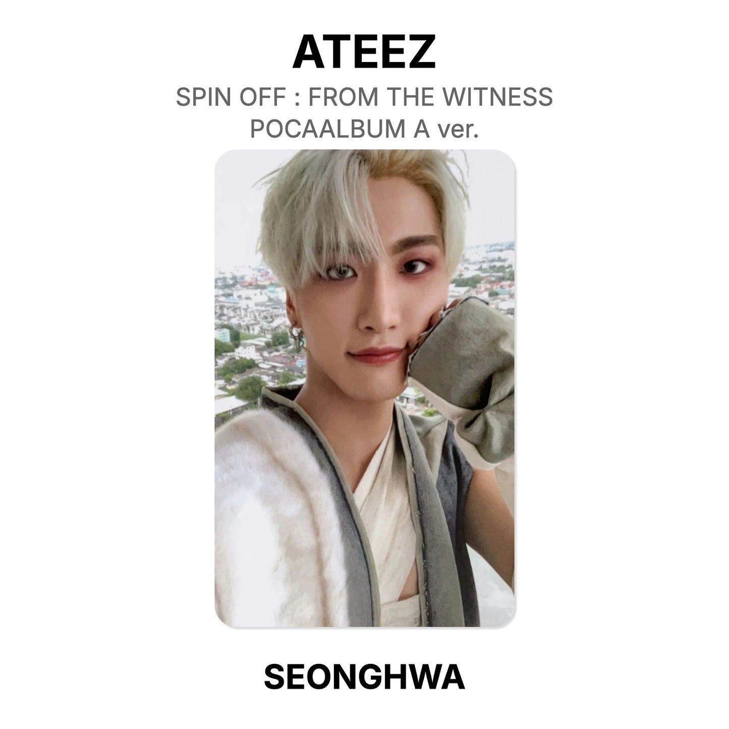 ATEEZ SPIN OFF : FROM THE WITNESS POCAALBUM A ver. Official Photocard