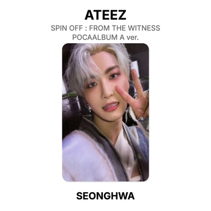 ATEEZ SPIN OFF : FROM THE WITNESS POCAALBUM A ver. Offizielle Photocard