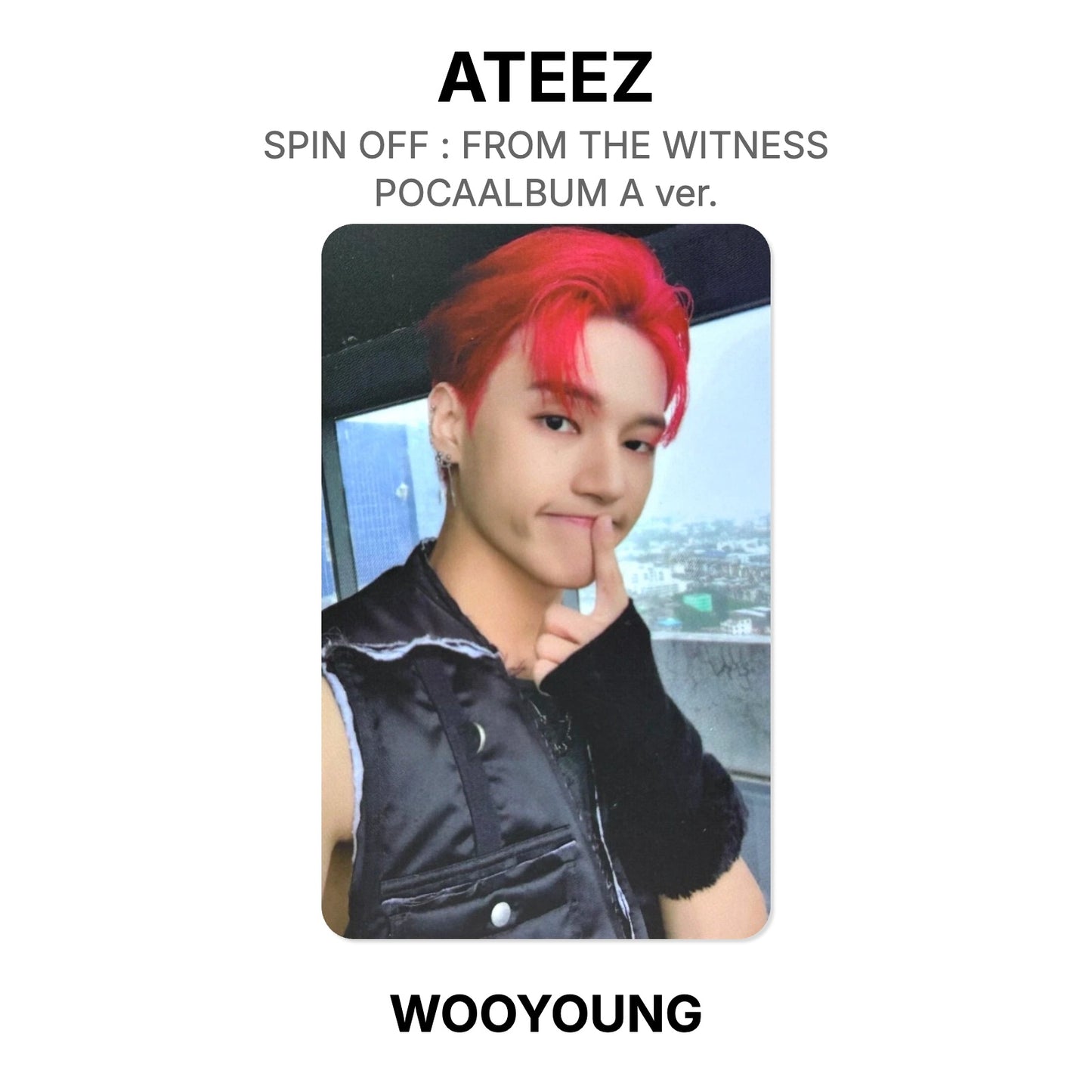 ATEEZ SPIN OFF : FROM THE WITNESS POCAALBUM A ver. Offizielle Photocard