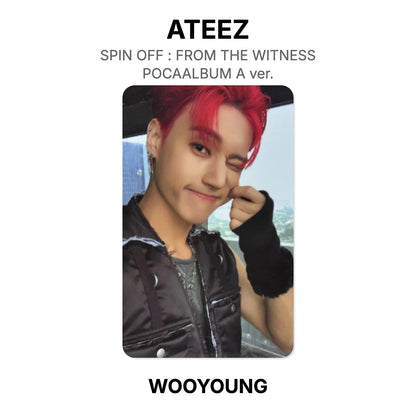 ATEEZ SPIN OFF : FROM THE WITNESS POCAALBUM A ver. Offizielle Photocard