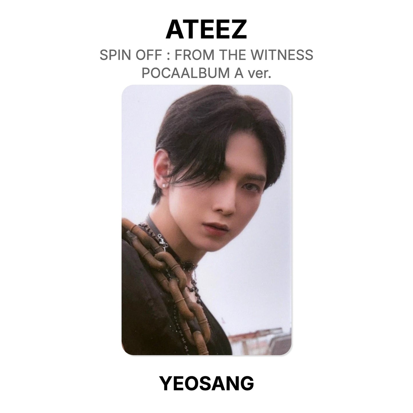 ATEEZ SPIN OFF : FROM THE WITNESS POCAALBUM A ver. Official Photocard