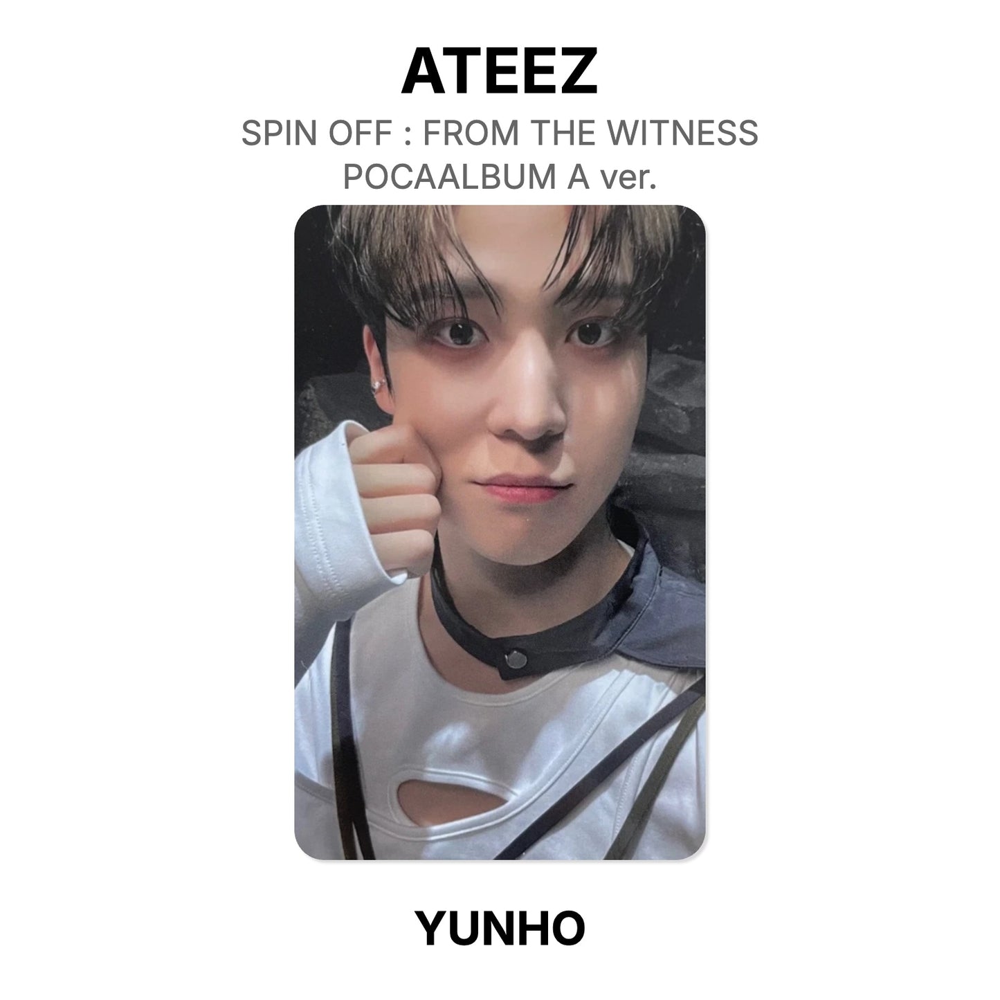 ATEEZ SPIN OFF : FROM THE WITNESS POCAALBUM A ver. Offizielle Photocard