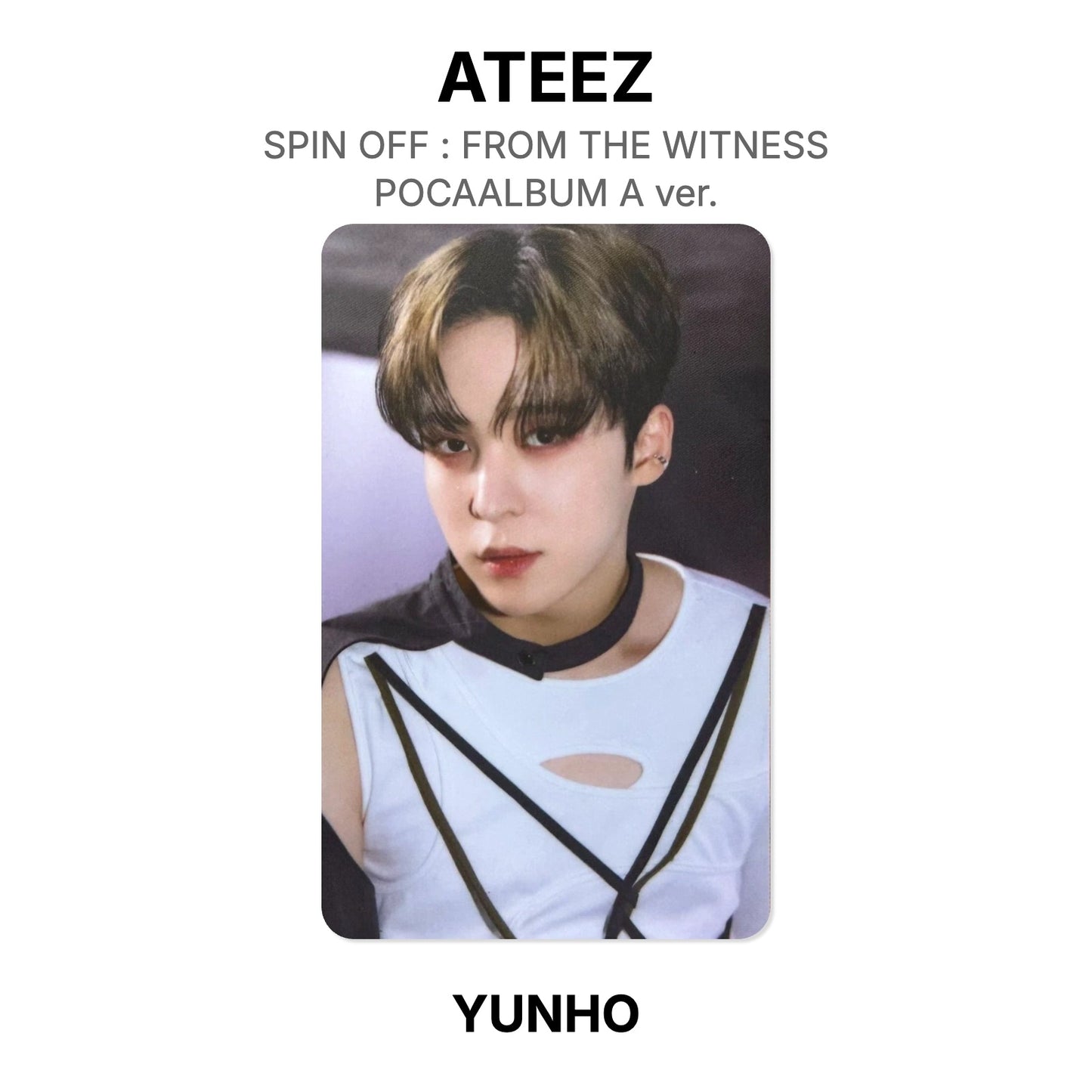 ATEEZ SPIN OFF : FROM THE WITNESS POCAALBUM A ver. Official Photocard