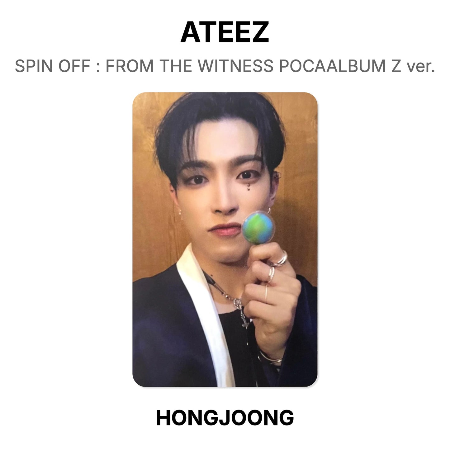 ATEEZ SPIN OFF : FROM THE WITNESS POCAALBUM Z ver. 官方小卡
