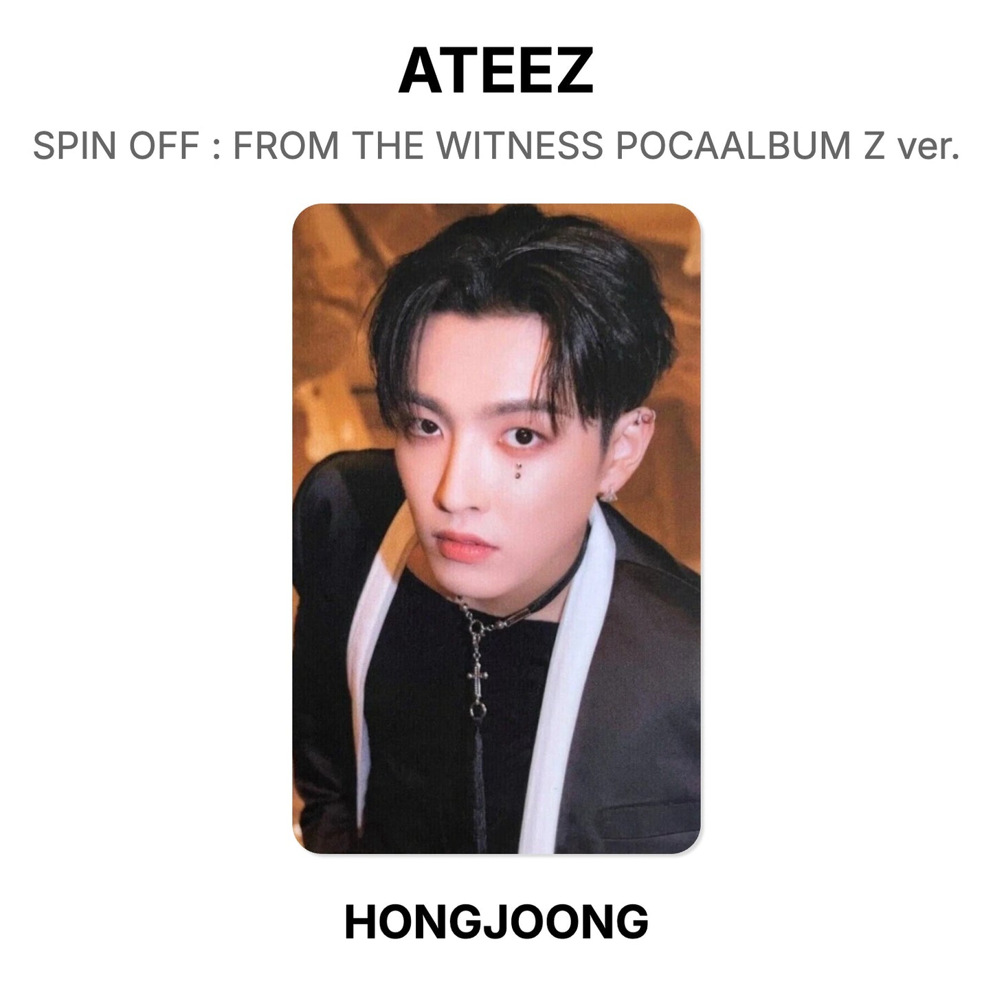 ATEEZ SPIN OFF : FROM THE WITNESS POCAALBUM Z ver. 官方小卡