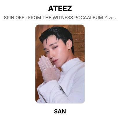 ATEEZ SPIN OFF : FROM THE WITNESS POCAALBUM Z ver. 官方小卡