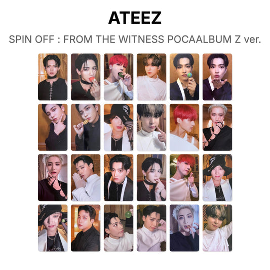 ATEEZ SPIN OFF : FROM THE WITNESS POCAALBUM Z ver. Offizielle Photocard