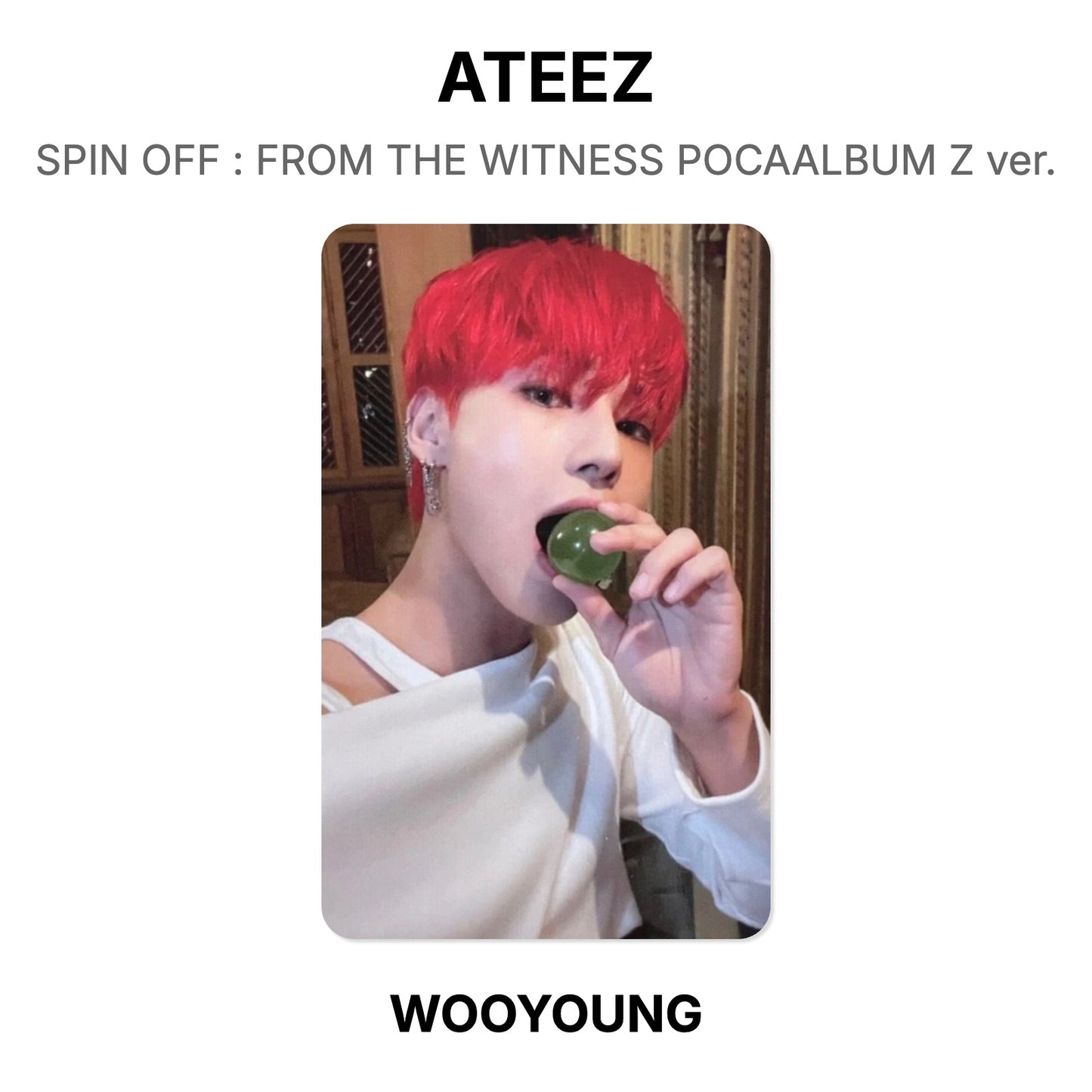 ATEEZ SPIN OFF : FROM THE WITNESS POCAALBUM Z ver. 官方小卡