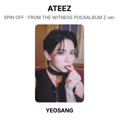 ATEEZ SPIN OFF : FROM THE WITNESS POCAALBUM Z ver. 官方小卡