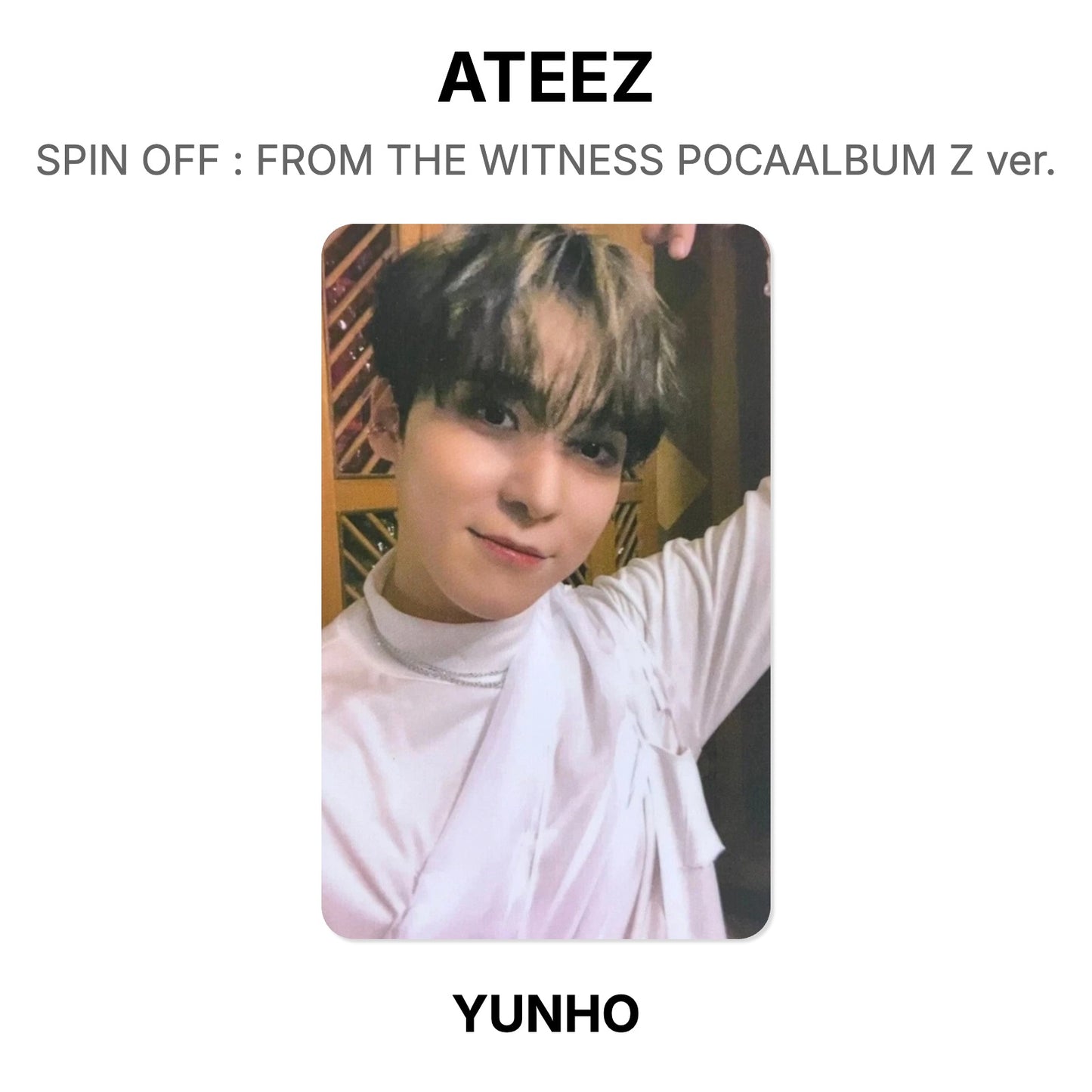 ATEEZ SPIN OFF : FROM THE WITNESS POCAALBUM Z ver. 官方小卡
