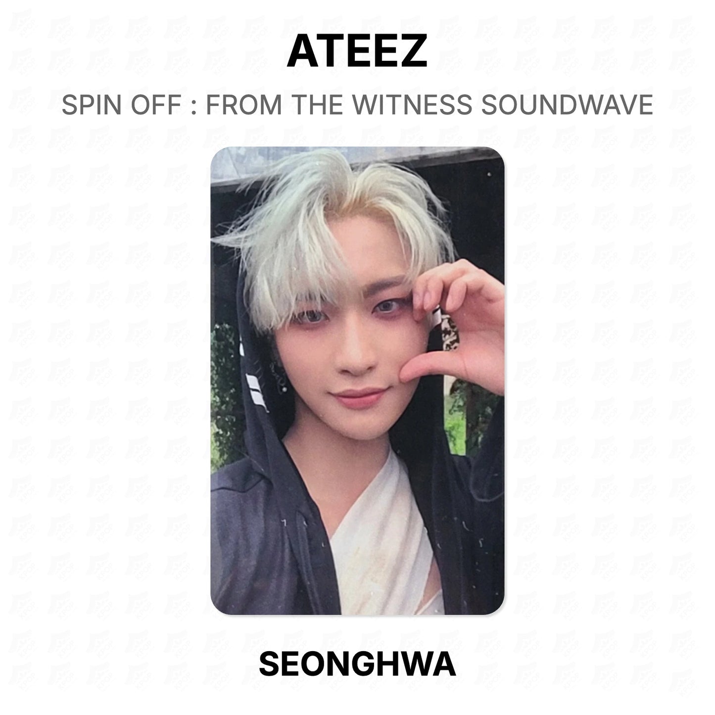 ATEEZ SPIN OFF : FROM THE WITNESS SOUNDWAVE Official Photocard