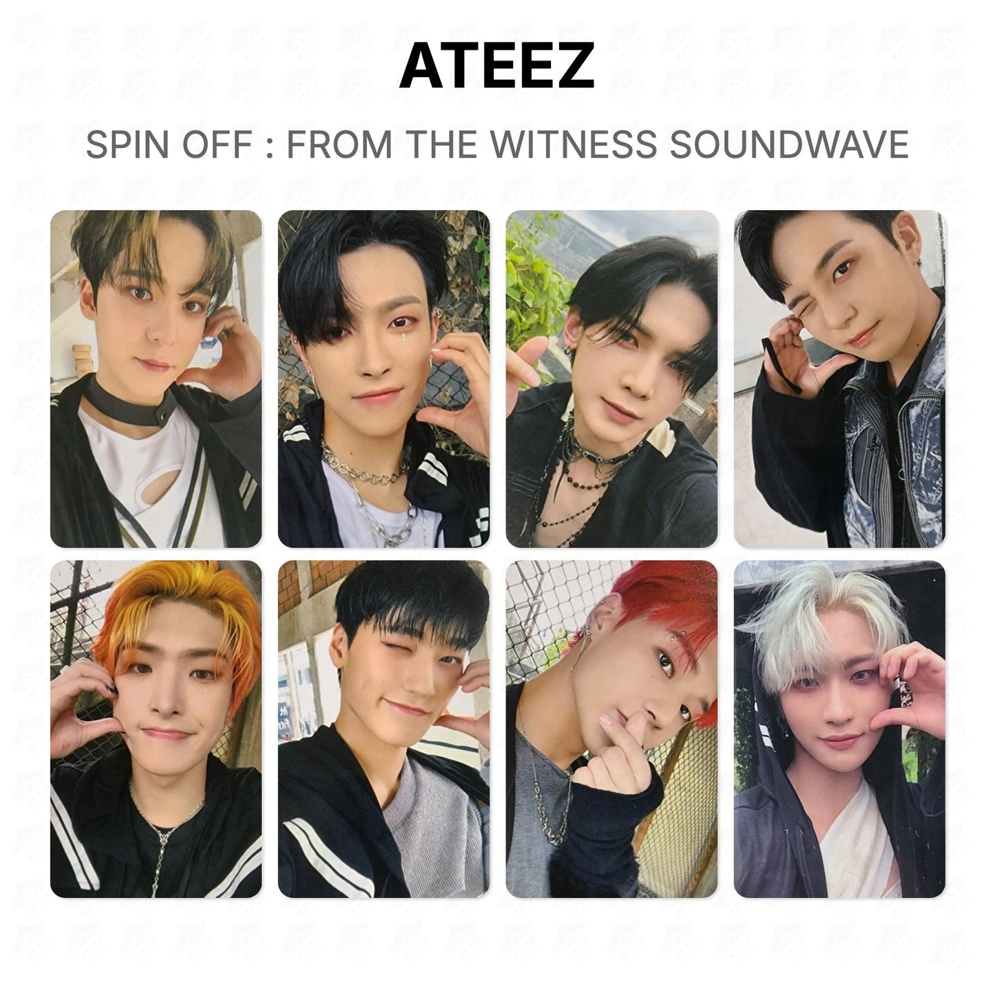 ATEEZ SPIN OFF : FROM THE WITNESS SOUNDWAVE Official Photocard