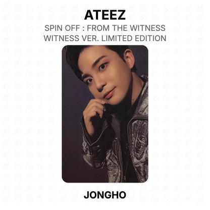 ATEEZ SPIN OFF : FROM THE WITNESS WITNESS VER. LIMITED EDITION Offizielle Fotokarte