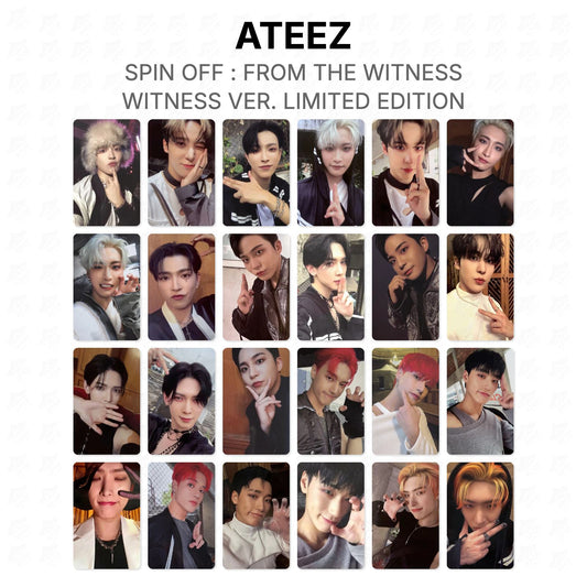 ATEEZ SPIN OFF : FROM THE WITNESS WITNESS VER. LIMITED EDITION Official Photocard
