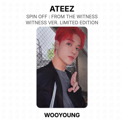 ATEEZ SPIN OFF : FROM THE WITNESS WITNESS VER. LIMITED EDITION Offizielle Fotokarte