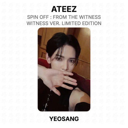ATEEZ SPIN OFF : FROM THE WITNESS WITNESS VER. LIMITED EDITION Offizielle Fotokarte