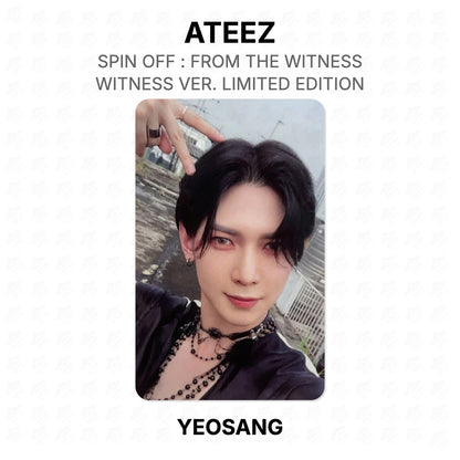 ATEEZ SPIN OFF : FROM THE WITNESS WITNESS VER. LIMITED EDITION Offizielle Fotokarte