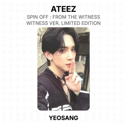 ATEEZ SPIN OFF : FROM THE WITNESS WITNESS VER. LIMITED EDITION Offizielle Fotokarte