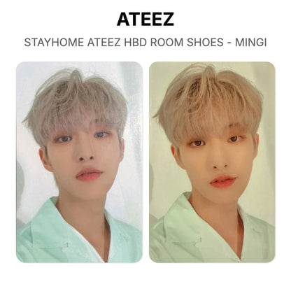 ATEEZ STAYHOME ATEEZ HBD ROOM SHOES - MINGI Official Photocard