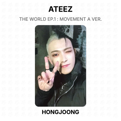 ATEEZ THE WORLD EP.1 : MOVEMENT A VER. Official Photocard