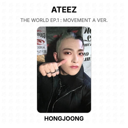 ATEEZ THE WORLD EP.1 : MOVEMENT A VER. Official Photocard