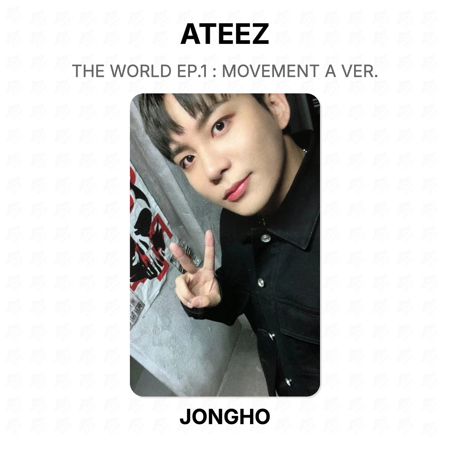 ATEEZ THE WORLD EP.1 : MOVEMENT A VER. Official Photocard