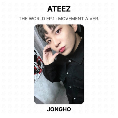 ATEEZ THE WORLD EP.1 : MOVEMENT A VER. Official Photocard