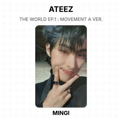 ATEEZ THE WORLD EP.1 : MOVEMENT A VER. Official Photocard