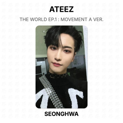 ATEEZ THE WORLD EP.1 : MOVEMENT A VER. Official Photocard