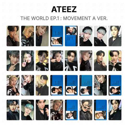 ATEEZ THE WORLD EP.1 : MOVEMENT A VER. Official Photocard