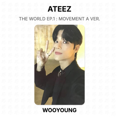 ATEEZ THE WORLD EP.1 : MOVEMENT A VER. Official Photocard