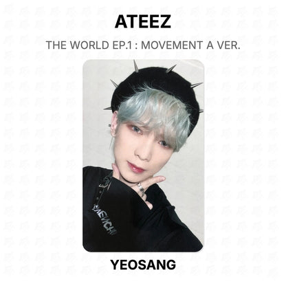 ATEEZ THE WORLD EP.1 : MOVEMENT A VER. Official Photocard