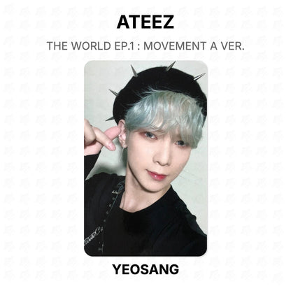 ATEEZ THE WORLD EP.1 : MOVEMENT A VER. Official Photocard