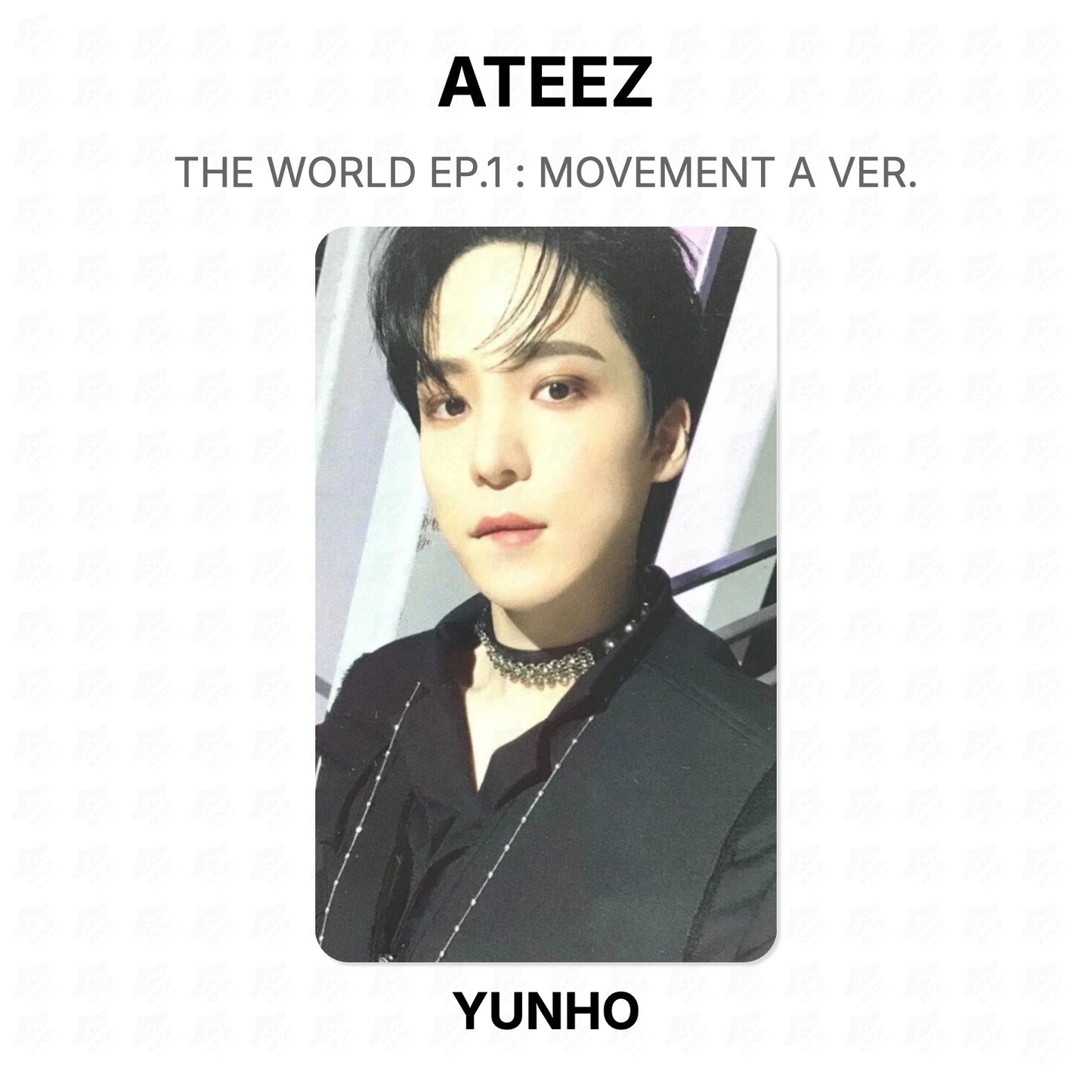 ATEEZ THE WORLD EP.1 : MOVEMENT A VER. Official Photocard