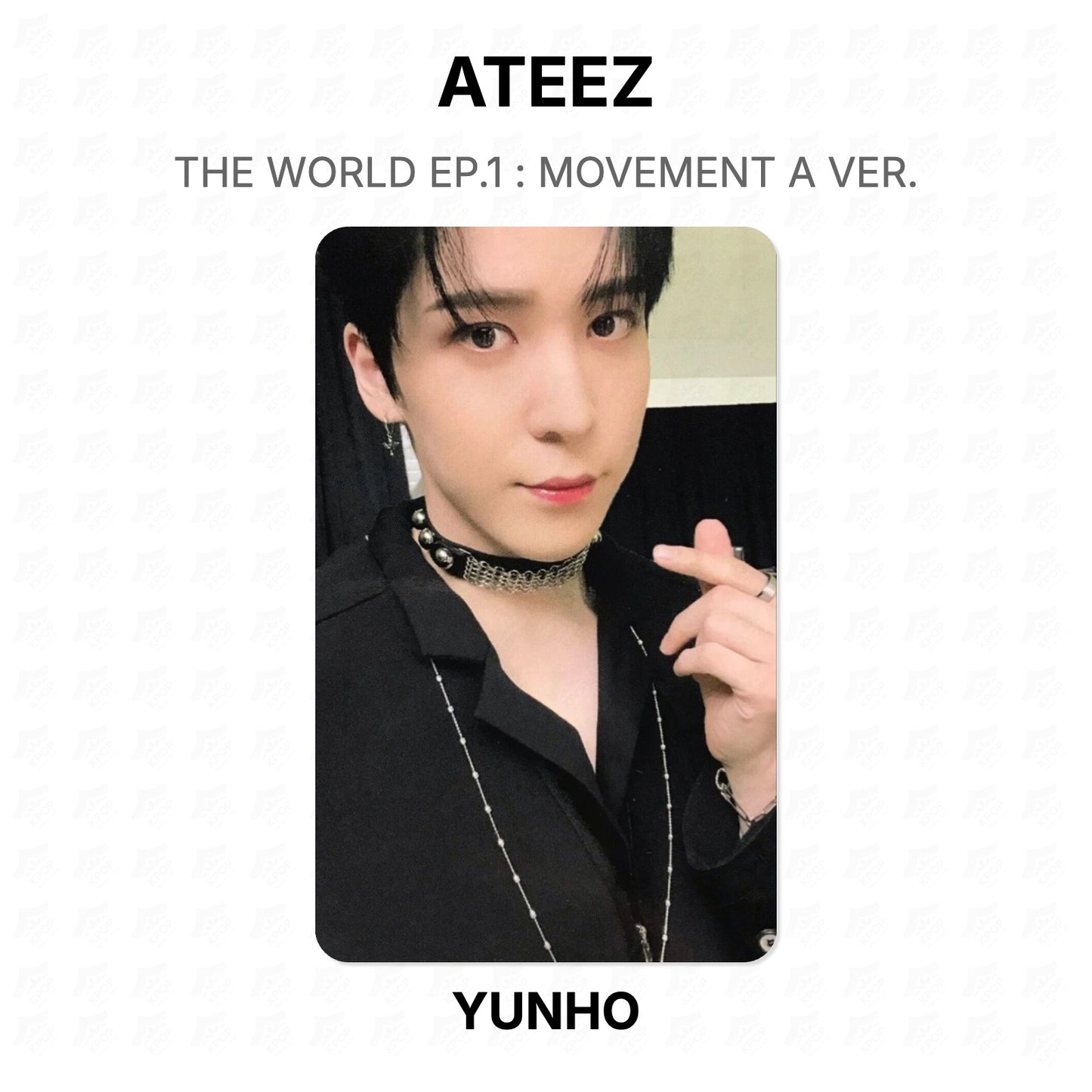 ATEEZ THE WORLD EP.1 : MOVEMENT A VER. Official Photocard