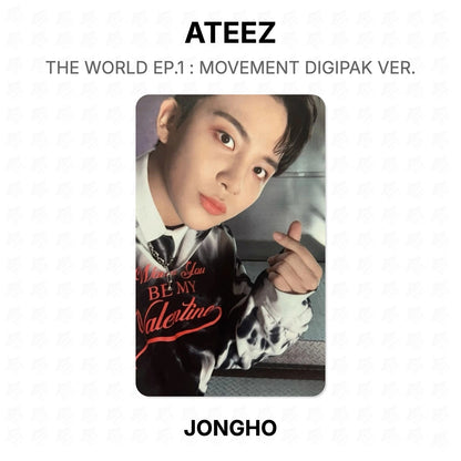 ATEEZ THE WORLD EP.1 : MOVEMENT DIGIPAK VER. Official Photocard