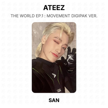 ATEEZ THE WORLD EP.1 : MOVEMENT DIGIPAK VER. Official Photocard