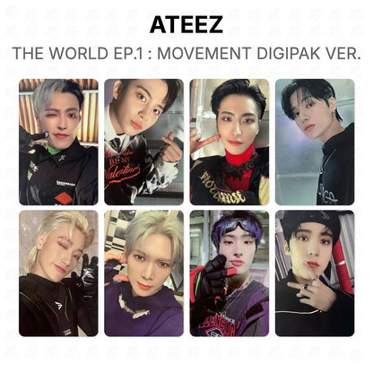 ATEEZ THE WORLD EP.1 : MOVEMENT DIGIPAK VER. Official Photocard